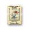 Hollow Cutout photo etch custom gold lapel pin book mark
