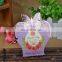 Chocolate candy folding gift box with butterfly packaging gifts boxes wedding candy box