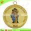 Hot sale customized award souvenir Brass metal Medal badges