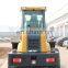 ZL16 mini front wheel loader, 1600kg payload hydraulic shovel loader