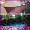 Black 100% HDPE /Polyester Waterproof Shade Sail