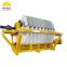 Lead concentrate dewatering machine and filter press
