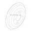 Brake Drum Rear Axle 58411-1R000 For  Accent