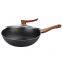 Full screen wok Energy gathering honeycomb frying pan Uncoated stainless steel pot wholesales medical stone good for digestion