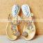 New Solid Color Rhinestone Sandals and Slippers Plus Size Women Slippers Summer Beach Women's Shoes