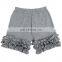 Baby Solid Ruffle Shorts Girl Summer Boutique fifth pants 10colors 6size
