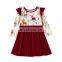 new fashion Sister Brother Match Tops Santa Outfits Sets my Christmas romper deer santa outfits kids xmas dresses