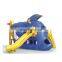 Factory Supply Attractive Price used kids outdoor playground equipment plastic slides for kids