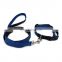 High quality simple and practical waterproof material dog leash and collar set