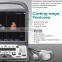 Multi language option 15 inch LCD anti-glare screen color doppler ultrasound system echocardiography machine