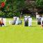 Inflatable X Shape Paintball Bunkers for Archery Tag Shooting Game