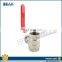 BWVA 100% on-time shipment protection better quality ms 58 ball valve
