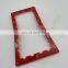 professional  custom injection molded plastic  red color  electronic instrument enclosure