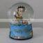 Christmas/Wedding Decoration Snow Globe with Betty Boop Figurine Inside