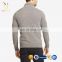 Men Mock Neck 1/2 Zip Front Cashmere Cardigan