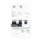 RCBO MRO50-3P 240V 50HZ Residual Current Circuit Breaker With Overload Protection