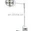 Hospital equipment four hole operation lamp shadowless LED surgical light for examination