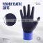 HANDLANDY durable light weight polyester lining production general purpose foam pu full manual machine dipped work glove