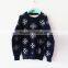 Knitted Hoody Sweaters Dark Blue Kids Sweaters Pullovers Kids design