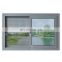 ROGENILAN 100 series Australia standard as2047 double glass aluminum sliding window with 4 panels
