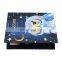 Unbranded empty makeup palette customise color oem cardboard eyeshadow with stainless steel pan