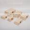 Solid Wood Box Flip Lid Custom Logo Rectangular Jewelry Box Storage