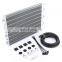 Aluminum 8 pass Tube & Fin 5/6''  Manual Radiator Converter Kit Transmission oil cooler 8 row