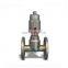 Steam Control Double Acting 1/2 inch SS Flanged Pneumatic Actuator Angle Seat Valve