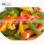 Sinocharm A Grade IQF Frozen Mixed Pepper Strip