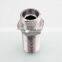 ISO9001 China supplier high pressure stainless steel pipe fitting  Bulkhead Uniono of high quality