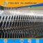 Aluminium profiles factory supplying aluminum airfoil louver profile section with different size
