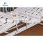 Wholesale Price Silent wheels Patient Transfer Delivery Manual Two Function Nursing Hospital Bed with Drainage Hook