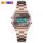 Promotional products Skmei 1474 gold digital watch good water resistant men fashion hand watch accept custom logo watches
