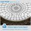 Good display and good migratory steel structure dome atrium roof