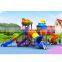 Factory wholesale plastic slide park children outdoor playground equipment