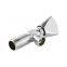 G1/2 x 1/2 Polished and Chromed Angle Valve Plumbing Valve