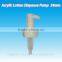 PET Handling plastic lotion pump