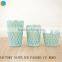 Product quality protection Votive Holders Turquoise (Set of 3) wedding deco
