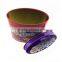 OVAL candy tin cans