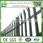 modern fences 2.4m spiked or rounded Pales Polyester Powder Coated Palisade Fencing