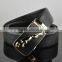 Fashion Cowhide Waistband Men's Automatic Buckle Full Grain Leather Belt