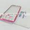 New Arrival Slim Arc Electroplating TPU Hard Back Cover Case For SamsungE5