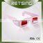 Red decoder glasses for promotion
