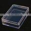 Transparent Plastic PS Box &White ABS material box