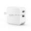 USB Charger 24W 4.8A Dual USB Wall Charger Travel Charger
