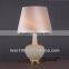 Elegant Glaze Table Lamp With Copper Base