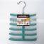 velvet Tie hanger flocked scarf hanger belt hangers organization racks