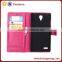 wallet flip leather case for xiaomi redmi note
