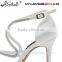 Bulk sale OEM high qualty white/ivory sexy wedding heels