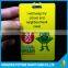 High quality durable hard plastic luggage tags